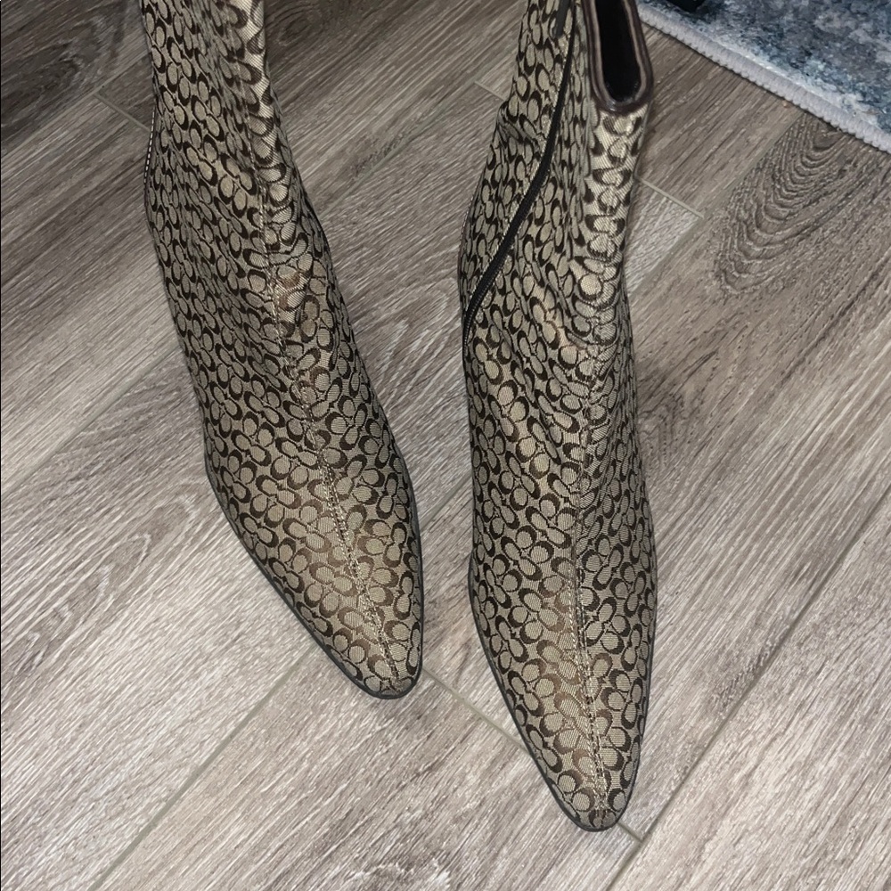 Coach heel boots - new w/o tags -$40! - Picture 3 of 11